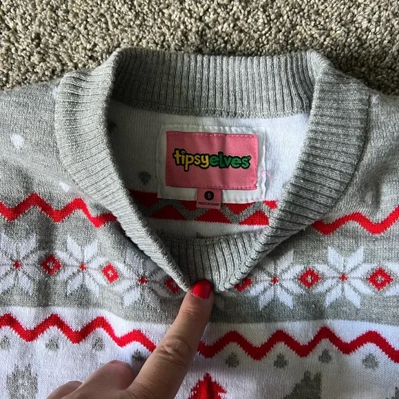 Tipsy Elf sweater dress - Picture 4 of 4